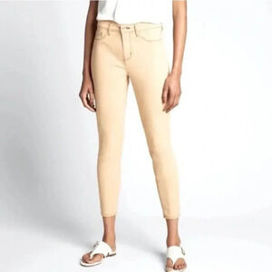 L’Agence Candies Ginger Contrast Margot High Rise Skinny Cropped‎ Jeans Size 29